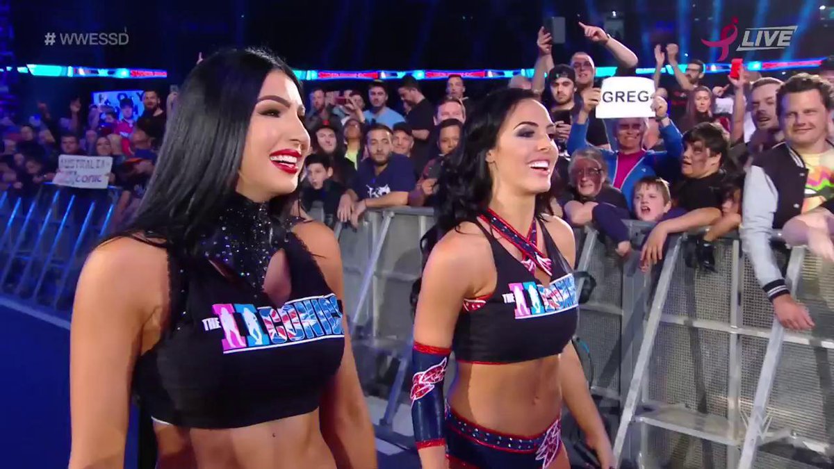 Emotional Post Match Interview From Iiconics At Wwe Super Show Down