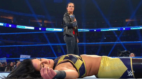 NXT Women's Champion Shayna Baszler invades SmackDown