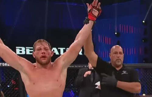 Jake Hager wins hard-fought split decision in MMA return at Bellator 250