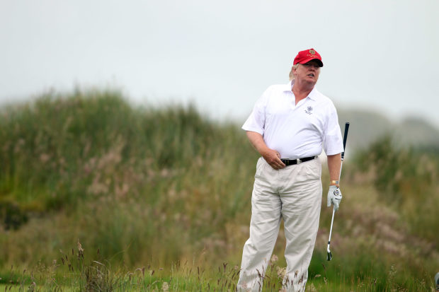 Trump Caught ‘Cheating’ On Golf Course?